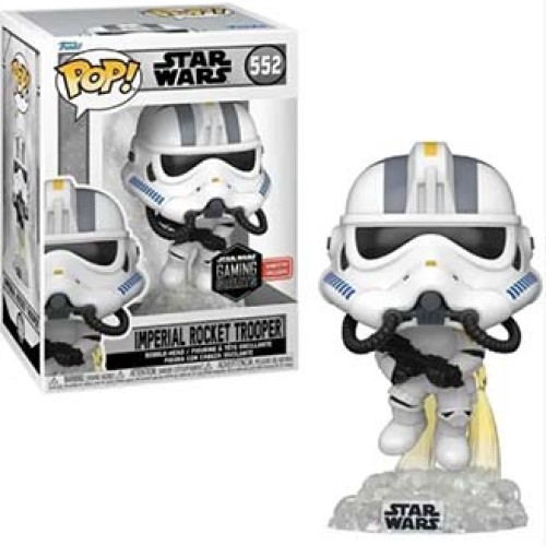 POP! : Star Wars – Imperial Rocket Trooper Bobble-Head  BY FUNKO (552)